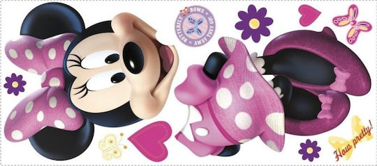 RoomMates Decor Kids Vinyl Wall Sticker Minnie Mouse 17pcs
