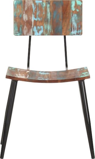 Stühle Speisesaal Mehrfarbig 2Stück 42x37x82cm