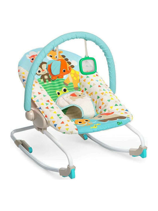 Bright Starts Relax Μωρού Κούνια Sunshine Seaside Rocker Πολύχρωμο για Παιδί έως 2kg