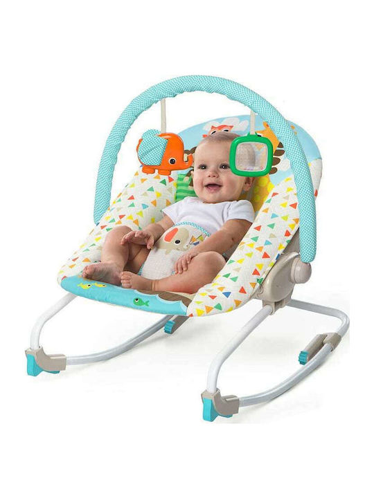 Bright Starts Relax Μωρού Κούνια Sunshine Seaside Rocker Πολύχρωμο για Παιδί έως 2kg