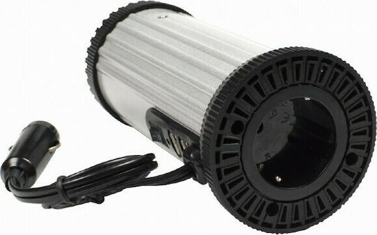 Energenie Invertor Auto 150W pentru Convertirea 12V DC în 230V AC cu 2xUSB
