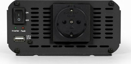 Energenie Car Inverter 1200W to Converter 12V DC in 230V AC with 1xUSB