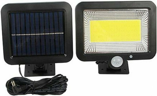 Waterproof Solar LED Floodlight Cold White with Motion Sensor IP65