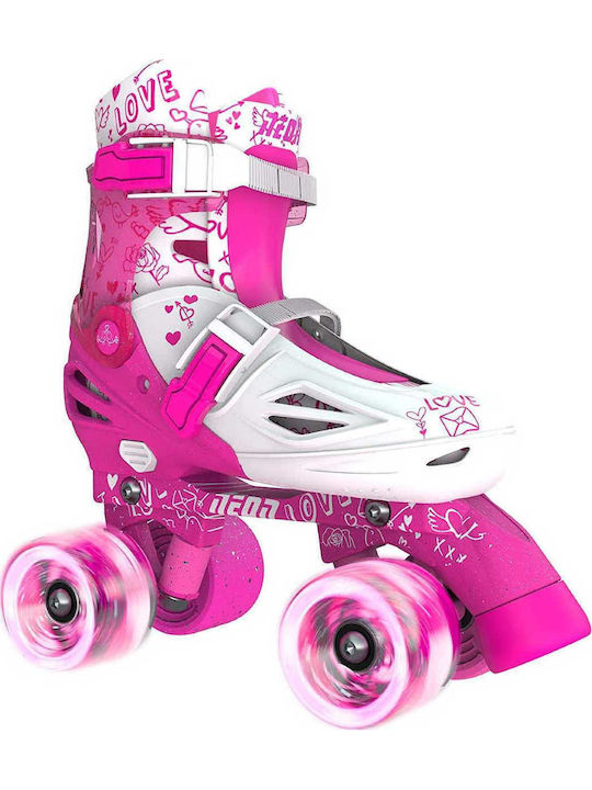 Y Volution Neon Combo 53.NT10P4 Quadruplu Reglabil Rolez Roz Copii