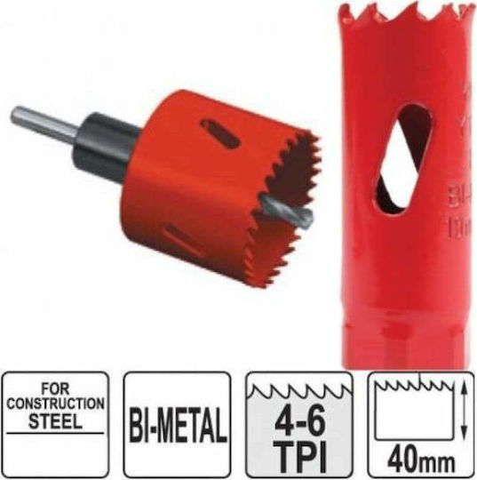 Yato Hole Saw Bimetal HSS for Wood, Metal and Plastic