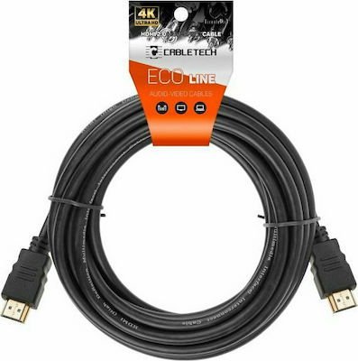 Cabletech HDMI 2.0 Kabel HDMI-Stecker - HDMI-Stecker 10m Schwarz