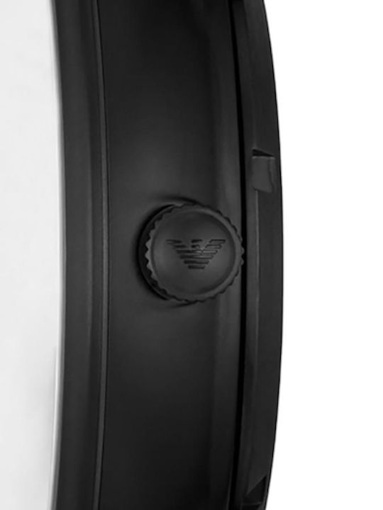 Emporio Armani Meccanico Ρολόι Μπαταρίας με Δερμάτινο Λουράκι