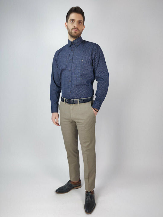 Long-sleeved Shirt Navy Blue