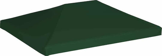 vidaXL Gazebo Cover 310gr/m² Green with PVC Coating 3x4m
