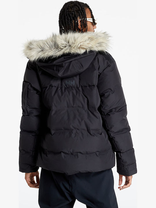 Helly Hansen Bouvet Down Geacă pentru bărbați de iarnă Puffer Negru