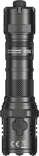 NiteCore LED IP68 с Максимална Яркост 4000лм Precise P20ix Черен