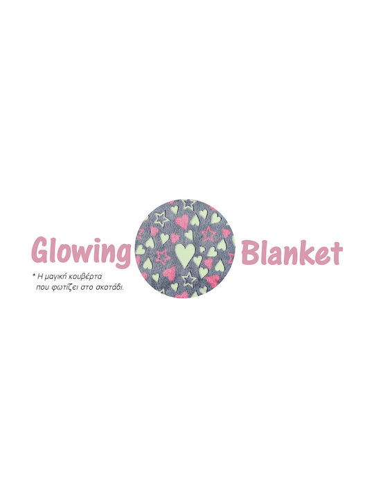 Das Home Blanket Fleece 4770 Gray 160x220cm