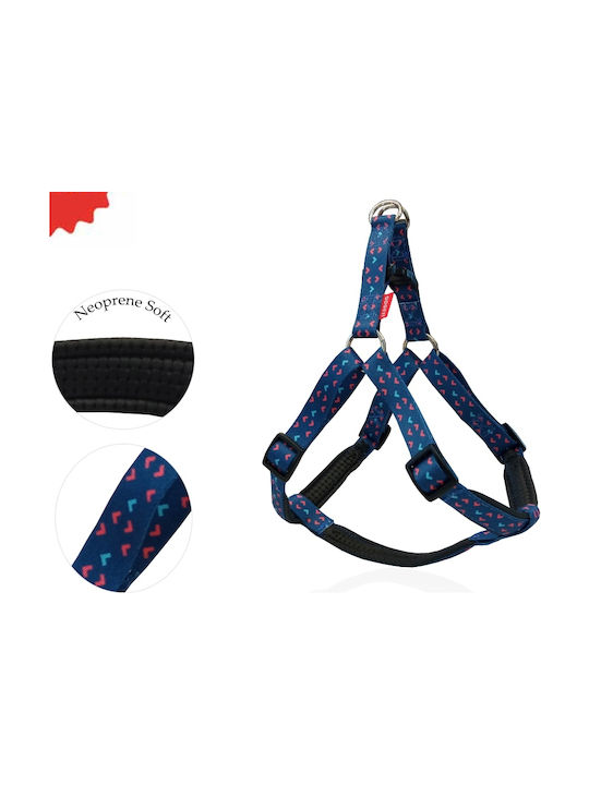 Pet Interest Dog Harness Motivo Cielo Blue X-Small 10mm x 26-40cm 32731