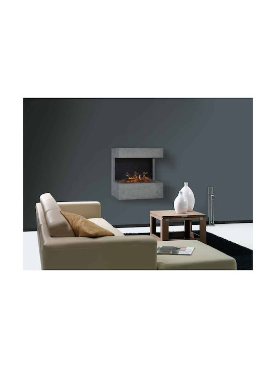 Dimplex Cassette 600L Logset Επιδαπέδιο Ηλεκτρικό Τζάκι 125W 41x18cm Μαύρο