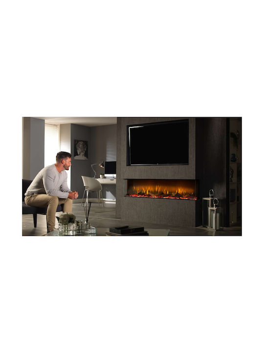 Dimplex Vivente 150 Επιτοίχιο Ηλεκτρικό Τζάκι 1500W 154x66.5cm Μαύρο Dimplex Vivente 150 Επιτοίχιο Ηλεκτρικό Τζάκι 1500W 154x66.5cm Μαύρο