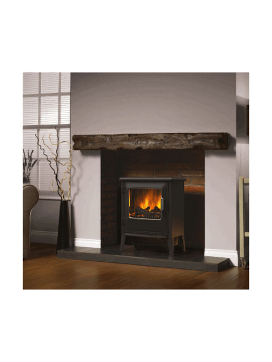 Dimplex Lucia Επιδαπέδιο Ηλεκτρικό Τζάκι 1800W 51x59cm Μαύρο