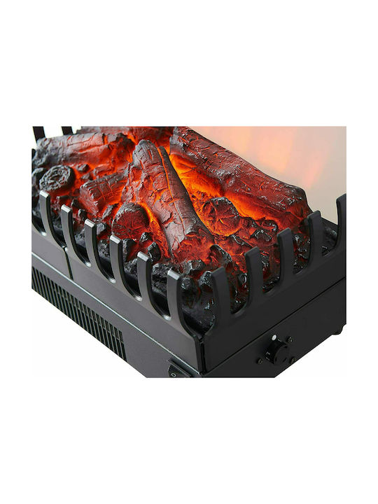 Richen Promitheas Επιδαπέδιο Ηλεκτρικό Τζάκι 2000W 40.5x31.9cm Μαύρο