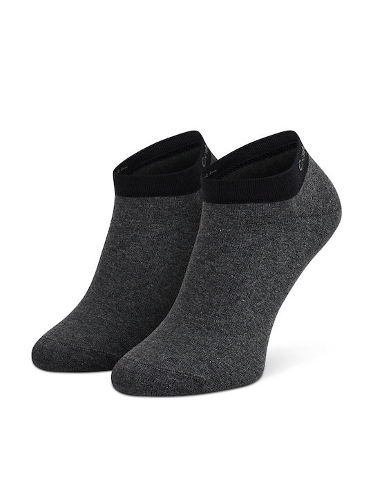 Calvin Klein Ανδρικές Κάλτσες με Σχέδια Γκρι 2Pack