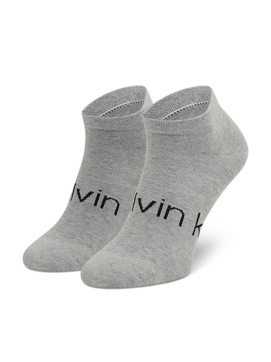 Calvin Klein Чорапи White / Grey 2Пакет