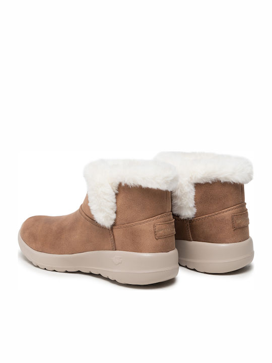 On The Go Joy Suede Γυναικεία Chelsea Μποτάκια Ταμπά