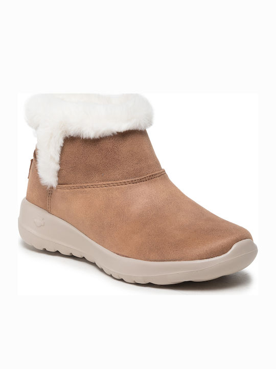 On The Go Joy Suede Γυναικεία Chelsea Μποτάκια Ταμπά