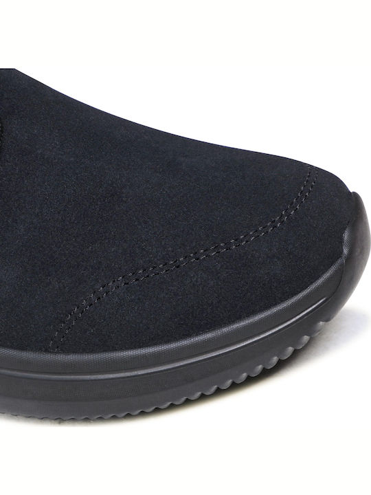 Go Midtown So Plush Leather Women's Chelsea Boots Black