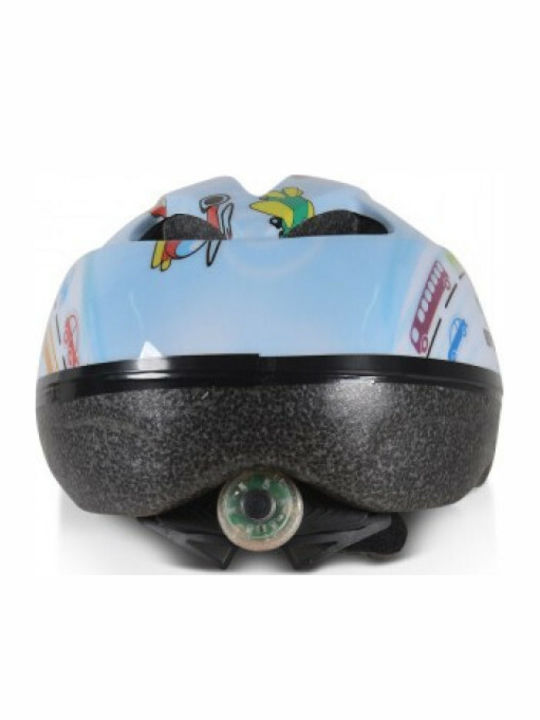 Byox Y03 Kids' Helmet for City Bike Multicolour with LED Light