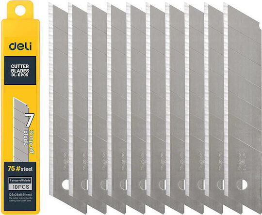 Deli Cutter Blade 25mm 10pcs E