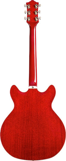 Guild Starfire I DC Semi Hollow Ηλεκτρική Κιθάρα Semiacoustic με HH Διάταξη Μαγνητών Cherry Red