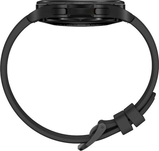 Samsung Galaxy Watch4 Classic 4G Stainless Steel 46mm Αδιάβροχο με eSIM και Παλμογράφο (Black)