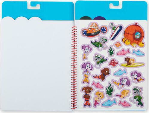 Melissa & Doug Албум със стикери Flip-Flap Pad Paw Patrol за Деца 3+ години+ Години