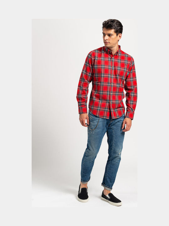 Brannon Pantaloni De Blugi Pentru Bărbați Elastic Slim Fit Albastru