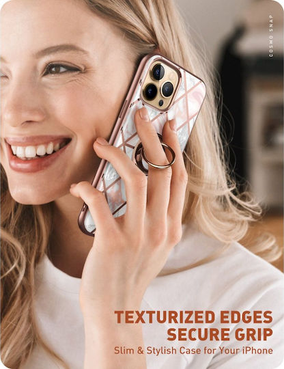 Supcase I-Blason Cosmo Snap Back Cover Σιλικόνης Marble Pink (iPhone 13 Pro Max)