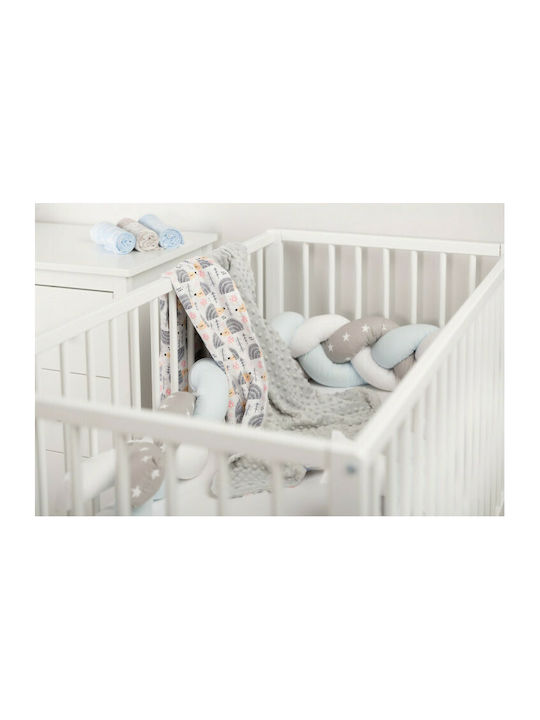 Sensillo Sensillo Nursery Swaddling Blanket Gray 75x100cm