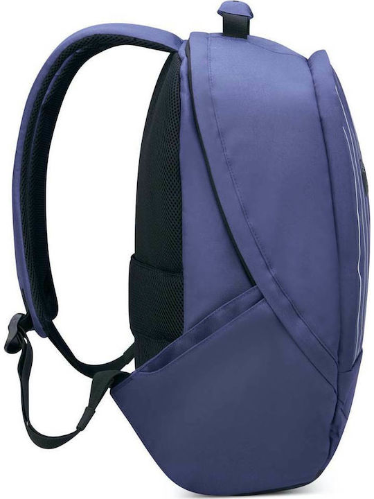 Delsey Securban Чанта Раница за лаптоп 13.3" син печат