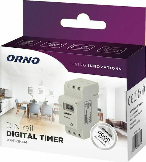 Orno Digital Weekly Time Delay Relay with Standby