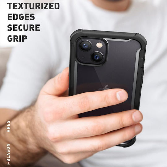 Supcase I-Blason Ares 360 Full Cover Πλαστικό 2mm Αδιάβροχο Μαύρο (iPhone 13)