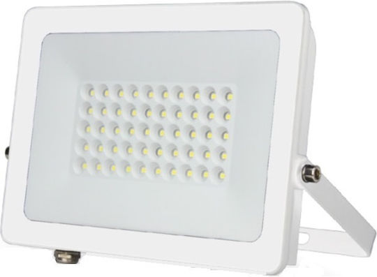 Lucas Waterproof LED Floodlight 50W Natural White 4000K IP66
