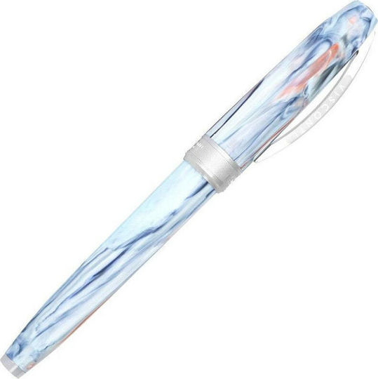 Visconti Van Gogh Stilou Medium 0.8mm Albastru Deschis Cu Cerneală Roșie
