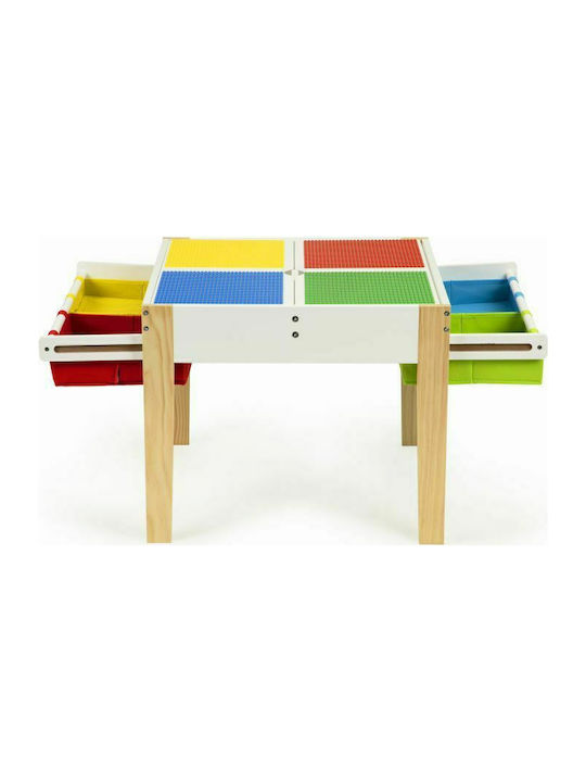 Σετ Παιδικό Τραπέζι με Καρέκλες από Ξύλο Ecotoys