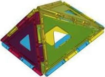 Gigo Plastic Construction Toy Geometric Building Kit for Children 4+ years old+ Years
