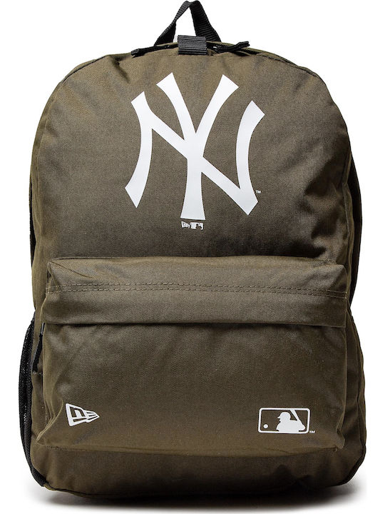 New Era MLB Stadion Neyyan Schulranzen Rucksack Junior High-High School in Khaki Farbe