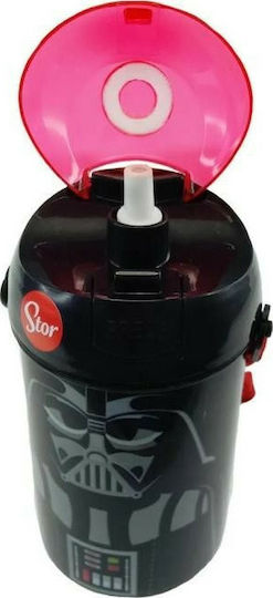 Graffiti Star Wars Kids Water Bottle Star Wars Plastic Black 450ml