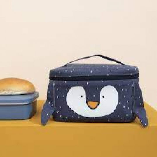 Trixie Mr. Penguin Kids' Lunch Bag Handbag 3L Blue Unicorns 20x14x20cm