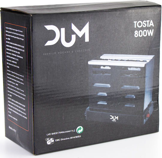 Dum Arzător de Cărbune Toster Arzător Narghilea 800W