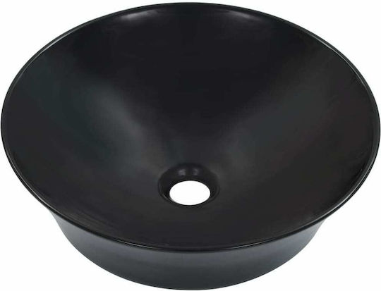 vidaXL Επικαθήμενος Νιπτήρας Κεραμικός 41x41x12.5cm vidaXL Επικαθήμενος Νιπτήρας Κεραμικός 41x41x12.5cm