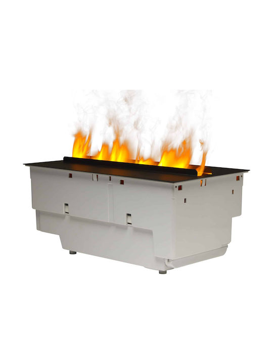 Dimplex Cassette 400/600 Επιδαπέδιο Ηλεκτρικό Τζάκι 125W 41x18cm Μαύρο