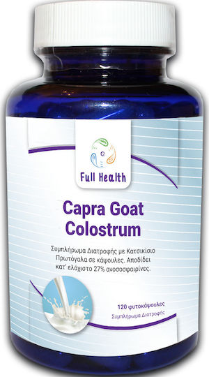 Full Health Capra Goat Colostrum Supplement for Immune Support 120 veg. caps