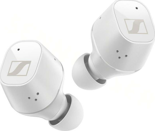 Sennheiser CX Plus True Wireless In-Ear Bluetooth-Freisprecheinrichtung Kopfhörer mit Schweißresistenz und Ladeetui Weiß
