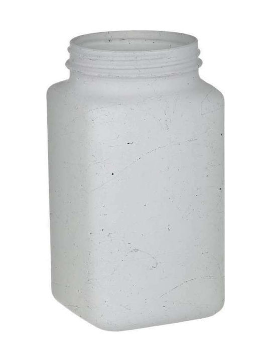 Click Vase General Use with Lid Glass White 2000ml